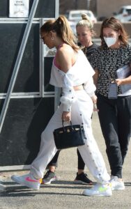 Jennifer Lopez in a White Outfit