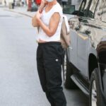 Katie Holmes in a Black Sweatpants Was Seen Out in New York 09/02/2021