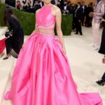 Leslie Grace Attends 2021 Met Gala In America: A Lexicon of Fashion at Metropolitan Museum of Art in New York City 09/13/2021