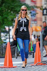 Nicky Hilton in a Blue Jeans