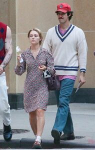 AnnaSophia Robb in a Floral Dress