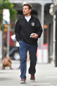 Bradley Cooper in a Black Hoodie