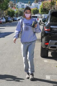 Chantel Jeffries in a Grey Sweatsuit