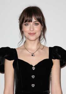 Dakota Johnson in a Black Dress