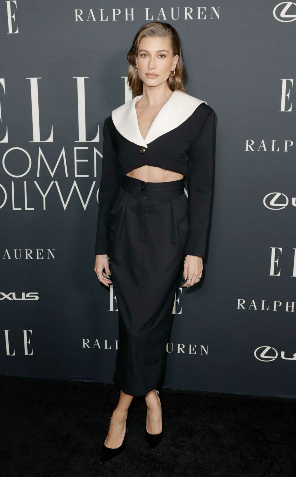 Hailey Bieber Attends the 27th Annual ELLE Women in Hollywood