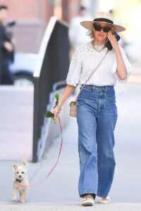 Naomi Watts in a White Blouse