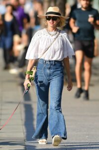 Naomi Watts in a White Blouse