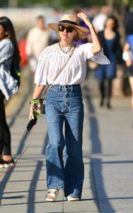 Naomi Watts in a White Blouse