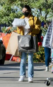 Jenna Dewan in a White Sneakers