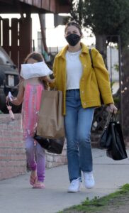 Jenna Dewan in a White Sneakers