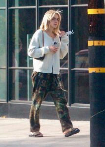 Kiernan Shipka in a Camo Pants