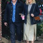 Kirsten Dunst in a Black Blazer Was Seen Out with Her Husband Jesse Plemons in West Hollywood 11/08/2021