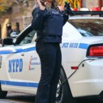 Mariska Hargitay on the Set of Law and Order: Special Victims Unit in New York 11/22/2021
