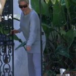 Erika Jayne in a Grey Sweatsuit Continues Her Lockdown Lifestyle in Los Angeles 12/27/2021