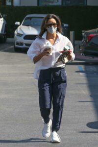 Eva Longoria in a White Shirt