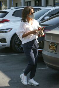 Eva Longoria in a White Shirt