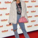 Ferne McCann Attends the Clifford The Big Red Dog Photocall at Leicester Square in London 12/05/2021