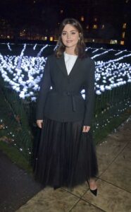 Jenna Coleman in a Black Blazer