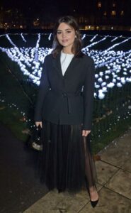 Jenna Coleman in a Black Blazer