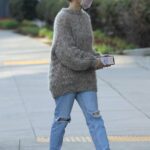 Jennifer Lopez in a White Sneakers Was Seen Out in Los Angeles 12/17/2021