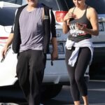 Kelly Dodd in a Black Tank Top Was Seen Out with Her Husbend in Newport Beach 12/22/2021