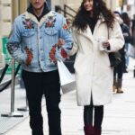 Kelly Gale in a White Fur Coat Was Seen During a Romantic Stroll with Joel Kinnaman Around Manhattan’s Soho Area in NYC 12/21/2021