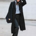 Kendall Jenner in a Black Coat Was Seen Out in Beverly Hills 12/14/2021