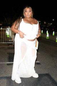 Lizzo in a White Outfit