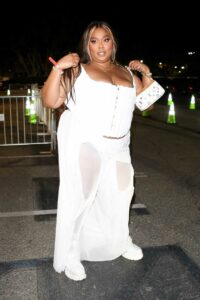 Lizzo in a White Outfit