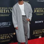 Michael B. Jordan Attends A Journal For Jordan Premiere in New York 12/09/2021