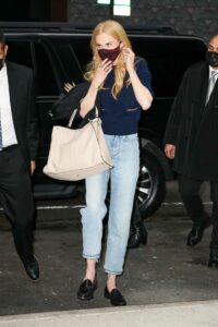 Nicole Kidman in a Blue Jeans