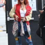 SZA in a Black Boots Arrives at the El Capitan Entertainment Centre in Hollywood 12/09/2021