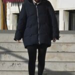 Dakota Fanning in a Black Puffer Jacket Was Seen Out in Venice 01/19/2022