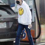 Geena Davis in a White Hoodie Was Seen Out in Los Angeles 01/12/2022