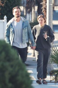 Hannah Brown in a Black Sweatshirt