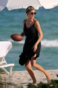 Ivanka Trump in a Black Sundress