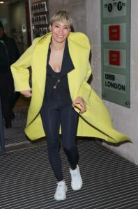 Karen Hauer in a Yellow Coat