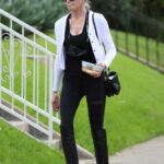Melanie Griffith in a White Cardigan Was Seen Out in Los Angeles 01/12/2022