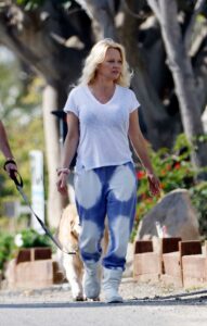 Pamela Anderson in White Tee