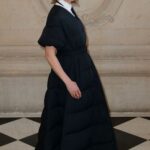 Rosamund Pike Attends 2022 Dior Fashion Show in Paris 01/24/2022