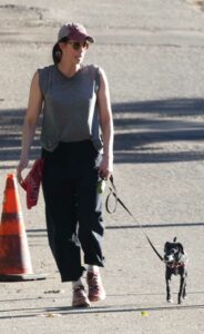 Sarah Silverman in a Grey Tee