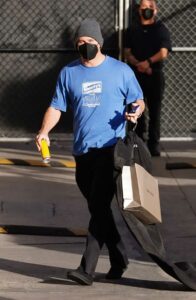 Channing Tatum in a Blue Tee