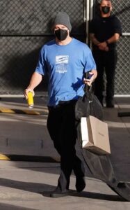 Channing Tatum in a Blue Tee