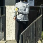 Felicity Huffman in a Black Protective Mask Leaves an Emergency Care Clinic in West Hollywood 02/08/2022