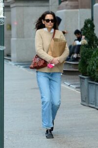 Katie Holmes in a Blue Jeans