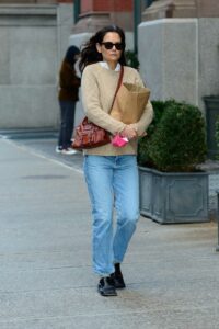 Katie Holmes in a Blue Jeans