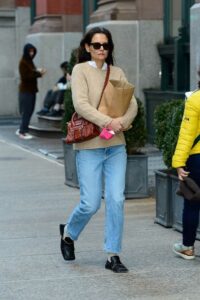 Katie Holmes in a Blue Jeans