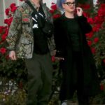 Kelly Osbourne in a Black Coat Was Seen Out with Slipknot Rocker Sid Wilson in Los Angeles 02/03/2022