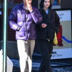 Meadow Walker in a Black Jacket Was Seen Out with Her Husband Louis Thornton-Allan in New York 02/03/2022