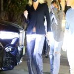 Nicola Peltz in a Black Blazer Grabs Dinner with Friends at Matsuhisa in Beverly Hills 02/04/2022